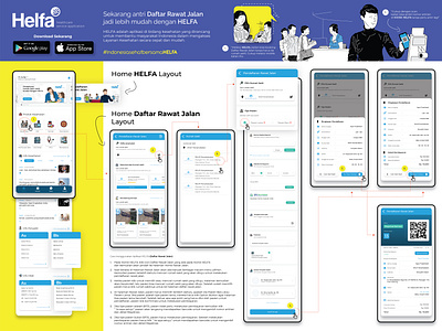HELFA "Reborn" Application adobexd app design figma illustration logo ui ux