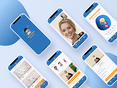 Application for learning mathematics "Easy math" android app design ios ios app math mathematics mobile ui uiux ux web