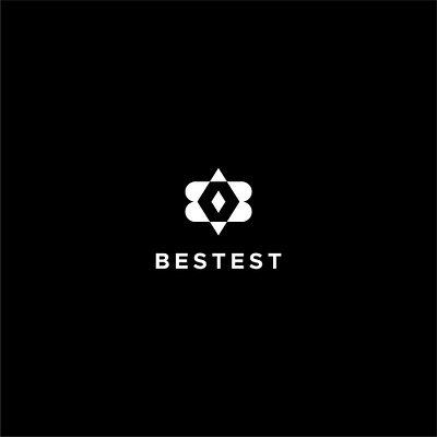 BESTEST - Logo Design abstract branding clean creative logo fashion flat geometric icon idenity identity jewelry logo luxury smart