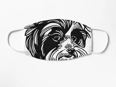 Biewer Terrier Face Mask 2020 animal art art artwork corona coronavirus design designer dog art dog dad drawing face mask logo design mask mask design