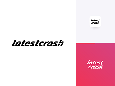 Latestcrash Logo app icon app icon logo brand brand identity branding design f1 formula 1 formula one icon identity logo logo design logodesign logotype mark motorsport motorsports racing wordmark