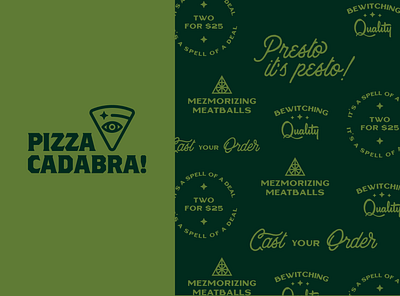 Pizza Logo Exploration branding identity illustration typography vintage