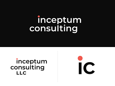 Inceptum Consulting - Logo design and Visual Identity branding graphic design logo design visual identity