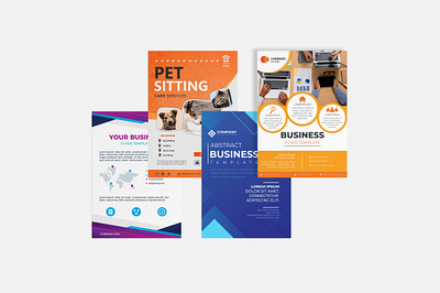 Professional Flyer Designs brand identity branding business flyer design event poster design flat graphic design illustration logo minimal poster ui ux