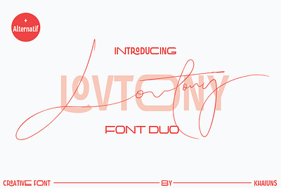 LOVTONY DUO Free Font design download download free font font free