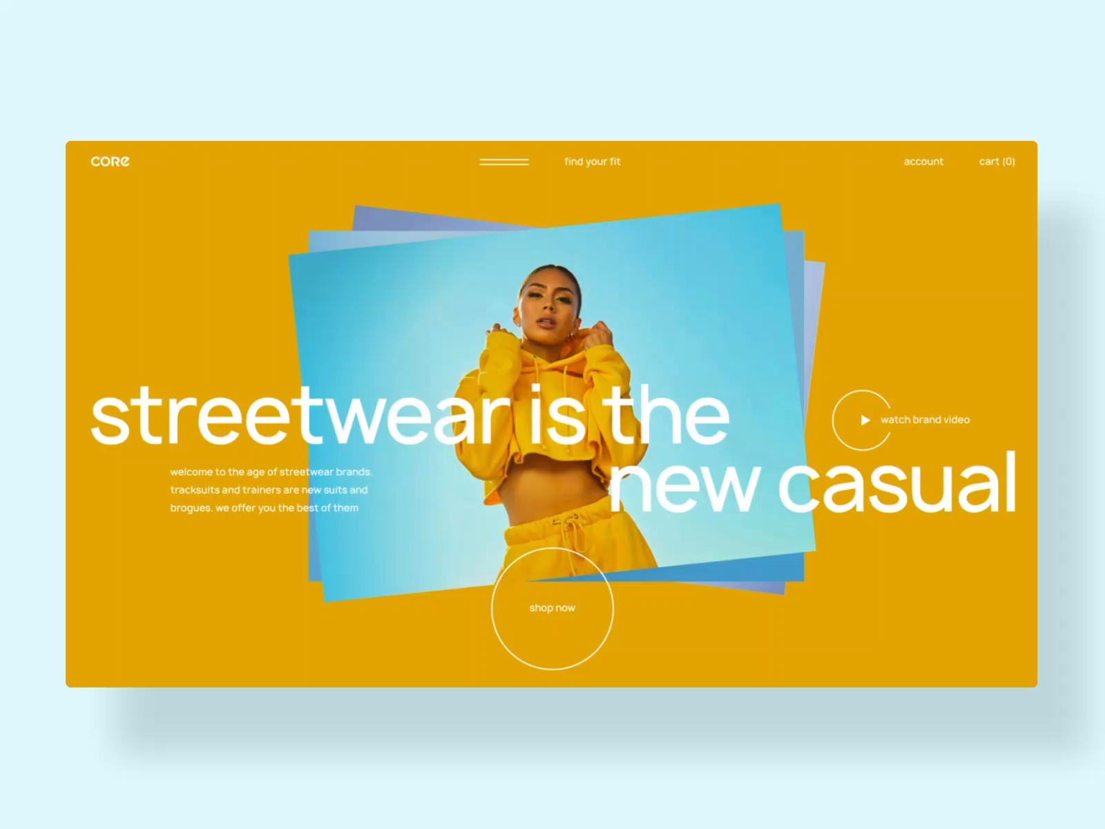 Fashion e-commerce by Dima Li for Fireart Studio