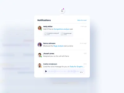 Notification clean dropdown ui files icons notifications schedule ui users voicemail webapp