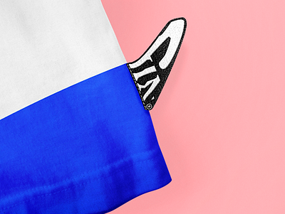 Fin - label brand designer branding branding agency branding and identity graphic design illustration joren brosens label logo surf t shirt typography