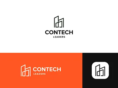 ConTech Logos branding clean logo logo design logodesign logos minimal minimal logo minimalist logo
