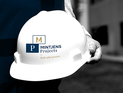 Mintjens Projects - helmet brand designer branding branding agency building graphic design logo graphicdesign hat helmet illustration joren brosens realestate typography