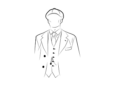 Tommy Shelby (line work) cillianmurphy peakyblinders tommy shelby