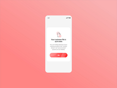 Daily UI Challenge 016 - Pop up / Overlay - Mobile branding dailyui dailyuichallenge design digitaldesign illustration lightui mobile ui popup popup window uidesign