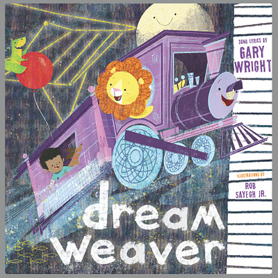 🚨Cover Reveal 🚨 - Dream Weaver bedtime story book illustration childrens book childrens book illustration childrens illustration illustration kidlitart music picture book rock and roll story textures