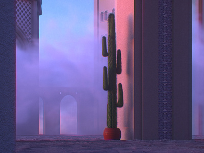 cactus.jpg c4d cinema 4d octane