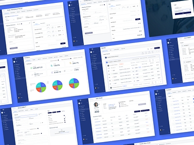 Scale Admin CMS cms crm data visualization desktop pie chart table ui uiux