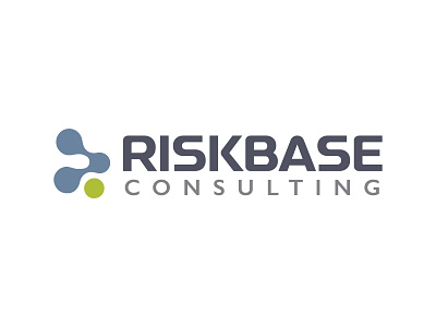 Riskbase Consulting branding clean consulting graphic design logo logo design modern molecular molecule simple logo toxicology