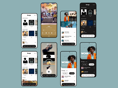 Music App 009 @dailyui app app design design music music app product design ui