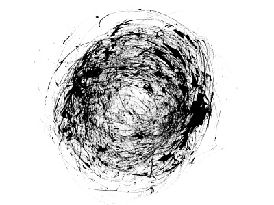 Ink mark 14 black and white brush brushstroke brushstrokes ink inkmark texture