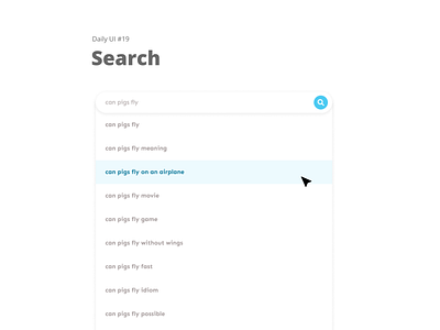 Daily UI #22 - Search daily ui dailyui dailyuichallenge design ui design uidesign ux ux design uxdesign