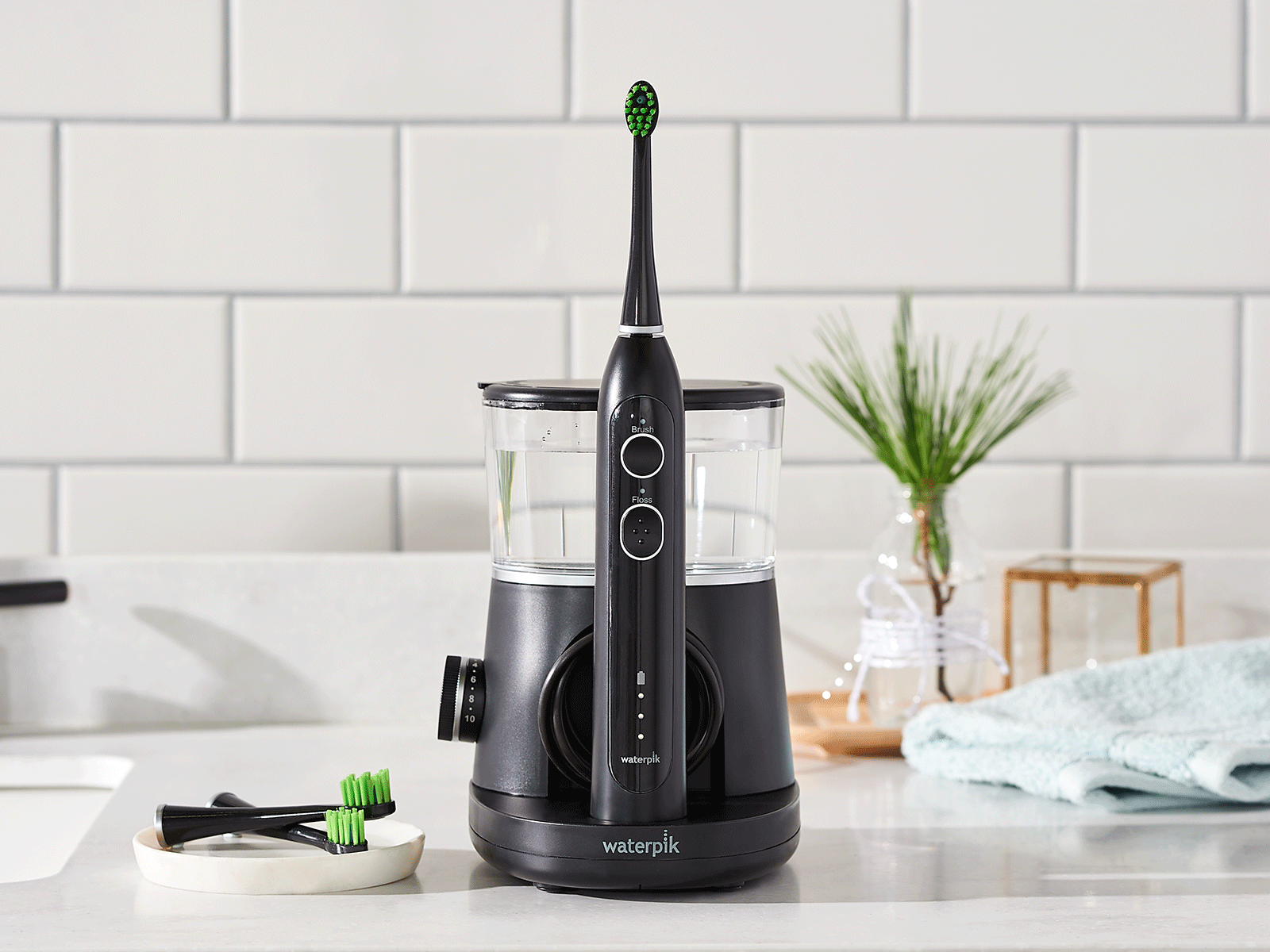 AD // WATERPIK art creative creative design creative direction design digital digitalart direction electronics graphic graphic design hard goods photography retail waterpik