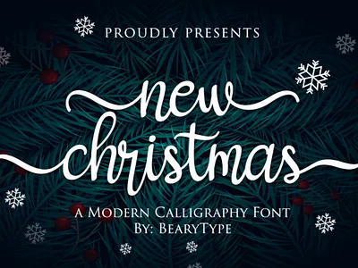 New Christmas Fonts 6045164 1 1 580x387 animation app bold branding design font handmade logo newfont typography