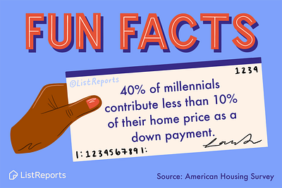 Fun Fact check fun hand home illustration listreports real estate