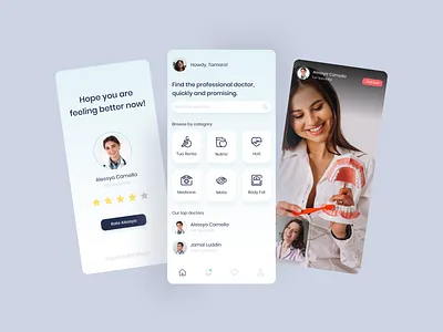 Doctor Consultation doctor doctor app health icon mobile ui design