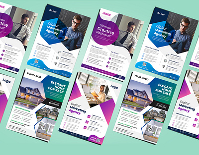 Real Estate Business Flyer Design Template banner design booklet business flyer design corporate flyer flyer design flyer template flyers print flyer real estate business flyer real estate flyer template trifold brochure