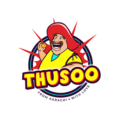 Thusso Logo design graphic design illustration logo logo design mascot character vector