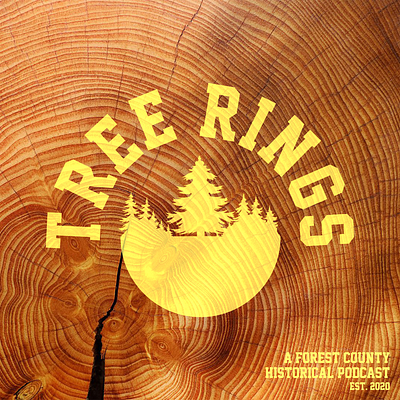 Podcast Covers #1: Tree Rings brand branding cover art design podcast podcast art podcast cover podcast cover art podcast logo simplistic
