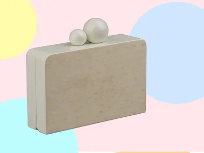 Snow White Clutch by Klätch 3d printed 3d printer adobe illustrator adobe photoshop adobe xd adobe xd design adobexd cnc design environmental design fashion design industrial design product design productdesign