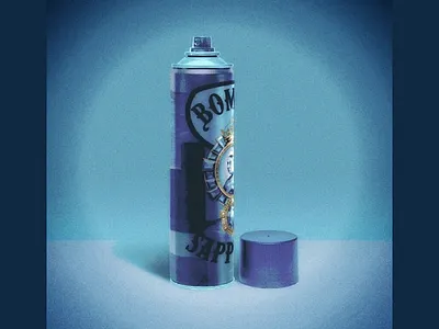 Bombay Sapphire "Stir Creativity" Talenthouse Campaign adobe illustrator bombay saphire brand design design gin graphic design illustrator limited edition package design packaging packaging design retro