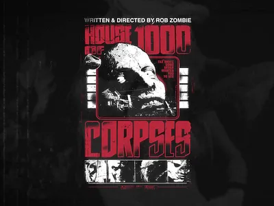 House of 1000 Corpses - Never Wanted apparel collage halloween halloween poster horror horror merch horror movie horror poster house of 1000 corpses merch movie retro rob zombie vhs vintage