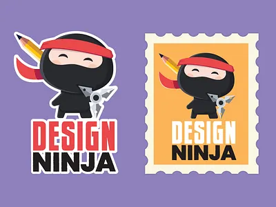 Design ninja sticker