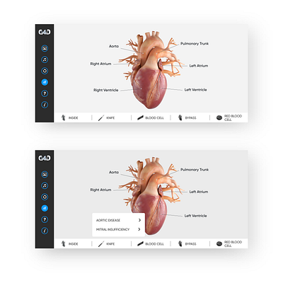 Heart Mobile App Redesign app branding design graphic design health healthcare heart heart app illu illustration logo mobile motion graphics typography ui ux vector