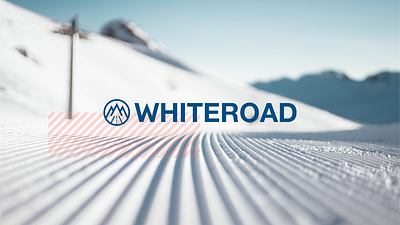 Whiteroad advertising brand design branding graphic design holiday logo design ski skiing snow snowboard snowboarding travel vector video editing