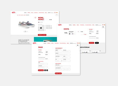 Retail platform branding design e commerce ui ux