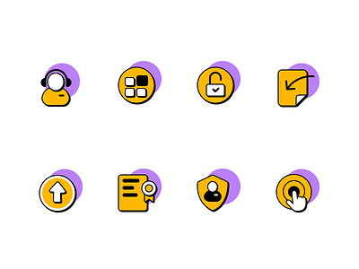 Upgrade brutal design figma icon icons illustration neubrutalism outline service sketch sold stroke symbol system ui vector