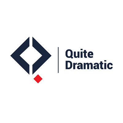 Ouite Dramatic avatar design icon illustration logo omer j graphics typography vector youtube