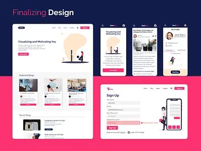 Vamyou Final Design app branding minimal ui ux web website