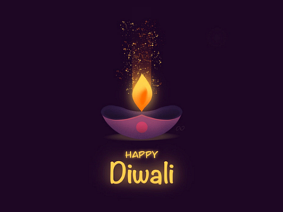 Happy Diwali diwali illustration procreate