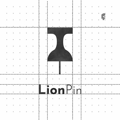 LionPin Sketch brand brand design brand identity branding design goldenratio graphicdesigndaily illustration lion logo logo design logoconcept logodesign logoinspire logonew logos logotype pin sketch typography