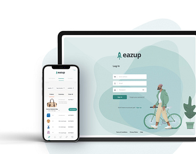 Eazup ecommerce ecommerce app ui ux web platform website