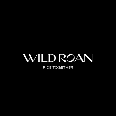 Wild Roan 3d art direction blender 3d brand brand design brand identity branding branding design design designs graphic design logo typography