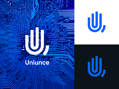 Uniunce logo ai antipslava brand identity branding brandmark creative for sale freelancer graphic design graphics design hand logo lettermark logo logomark tech logo typographic logo typography vector graphics лого логотип