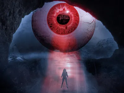 Red eye - Envy adobe animation art design flat gif graphic design graphicdesign graphics icon illustration manipulation motion photography photoshop retouch ui