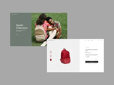 Hærfest.2019.2 bags ecommerce shopify