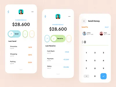 Banking Mobile App app app design application bank bank app banking banking app banking mobile app bankingapp minimal mobile app mobile app design mobile application mobile apps mobile ui mobileapp mobileappdesign orix sajon wallet app