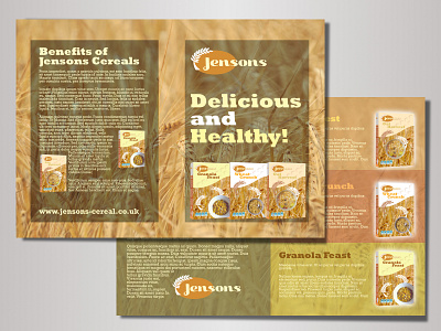 Jenson branding design typography