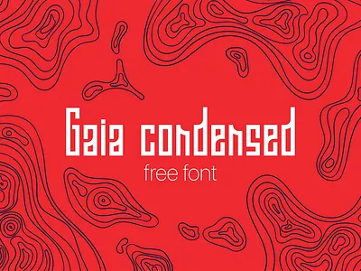 Gaia Condensed Free Font design download download free font font free typography
